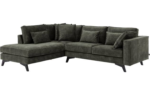 Goossens hoekbank chambre groen stof - 8235588-goossens-chambre-bank-stof-groen-02