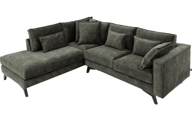 Goossens hoekbank chambre groen stof - 8235588-goossens-chambre-bank-stof-groen-05