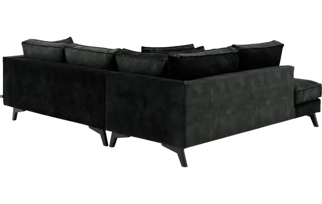 Goossens hoekbank chambre zwart stof - 8235589-goossens-chambre-bank-stof-zwart-03