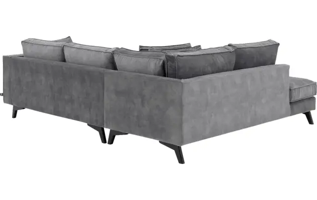 Goossens hoekbank chambre grijs stof - 8235592-goossens-chambre-bank-stof-grijs-03