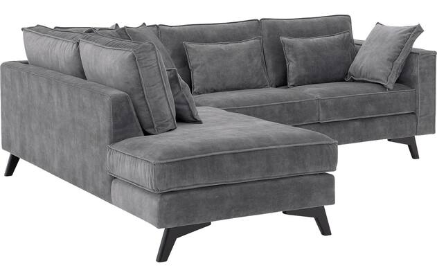 Goossens hoekbank chambre grijs stof - 8235592-goossens-chambre-bank-stof-grijs-04