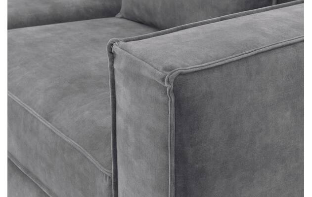 Goossens hoekbank chambre grijs stof - 8235592-goossens-chambre-bank-stof-grijs-07