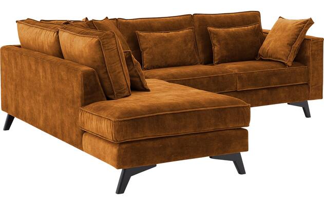 Goossens hoekbank chambre bruin stof - 8235595-goossens-chambre-bank-stof-bruin-04