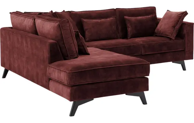 Goossens hoekbank chambre rood stof - 8235597-goossens-chambre-bank-stof-rood-04