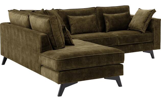 Goossens hoekbank chambre groen stof - 8235599-goossens-chambre-bank-stof-groen-04