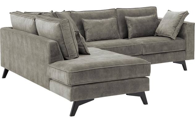 Goossens hoekbank chambre grijs stof - 8235602-goossens-chambre-bank-stof-grijs-04
