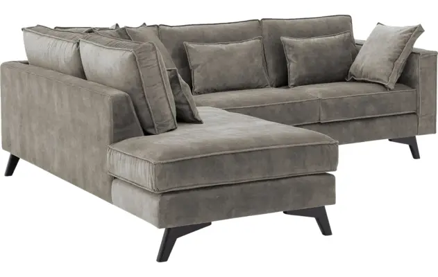 Goossens hoekbank chambre grijs stof - 8235602-goossens-chambre-bank-stof-grijs-04