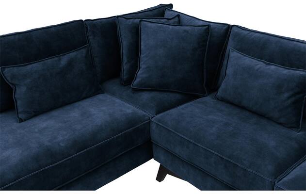 Goossens hoekbank chambre blauw stof - 8235603-goossens-chambre-bank-stof-blauw-06