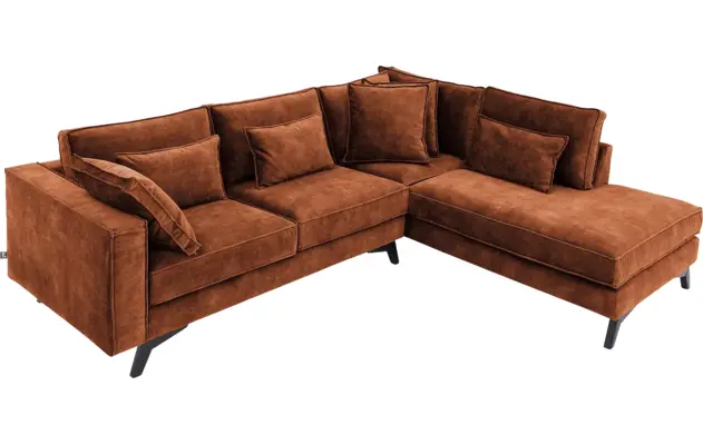 Goossens hoekbank chambre bruin stof - 8235610-goossens-chambre-bank-stof-bruin-05