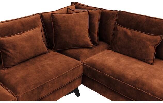 Goossens hoekbank chambre bruin stof - 8235610-goossens-chambre-bank-stof-bruin-06