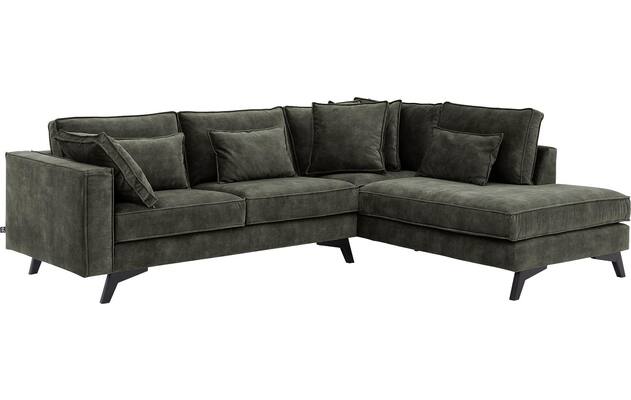 Goossens hoekbank chambre groen stof - 8235613-goossens-chambre-bank-stof-groen-02
