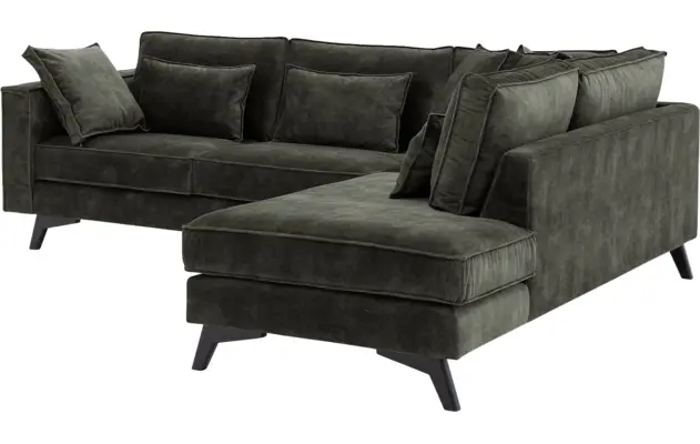 Goossens hoekbank chambre groen stof - 8235613-goossens-chambre-bank-stof-groen-04