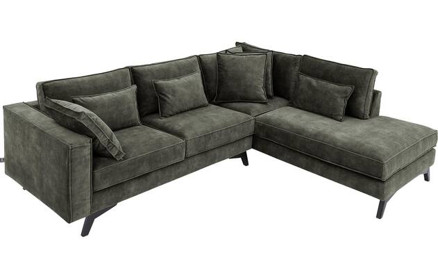 Goossens hoekbank chambre groen stof - 8235613-goossens-chambre-bank-stof-groen-05