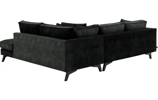 Goossens hoekbank chambre zwart stof - 8235614-goossens-chambre-bank-stof-zwart-03