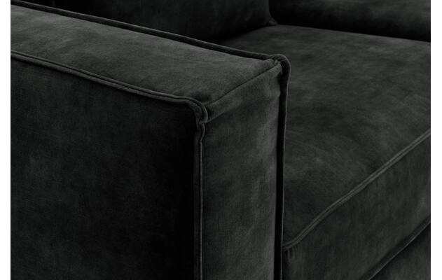 Goossens hoekbank chambre zwart stof - 8235614-goossens-chambre-bank-stof-zwart-07