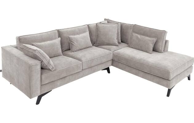 Goossens hoekbank chambre grijs stof - 8235616-goossens-chambre-bank-stof-grijs-05