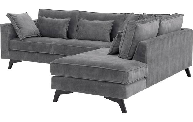 Goossens hoekbank chambre grijs stof - 8235617-goossens-chambre-bank-stof-grijs-04