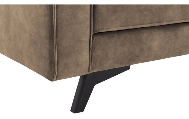 Goossens hoekbank chambre bruin stof - 8235619-goossens-chambre-bank-stof-bruin-08