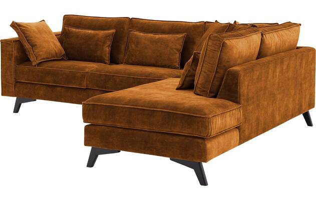 Goossens hoekbank chambre bruin stof - 8235620-goossens-chambre-bank-stof-bruin-04