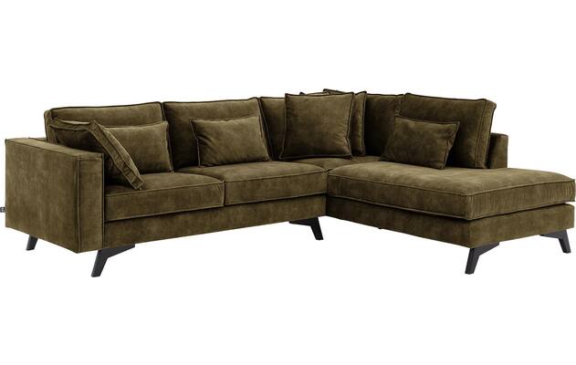 Goossens hoekbank chambre groen stof - 8235624-goossens-chambre-bank-stof-groen-02