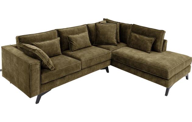 Goossens hoekbank chambre groen stof - 8235624-goossens-chambre-bank-stof-groen-05