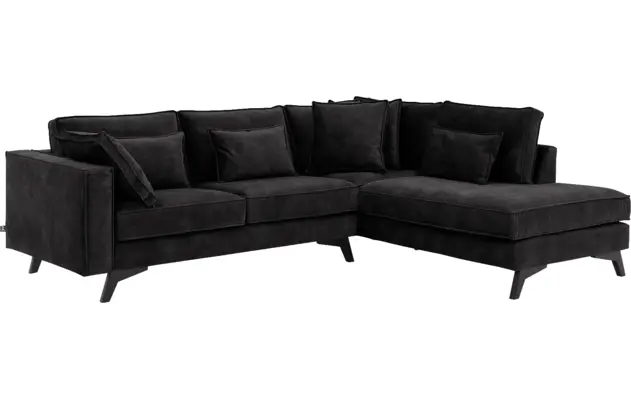 Goossens hoekbank chambre grijs stof - 8235625-goossens-chambre-bank-stof-grijs-02