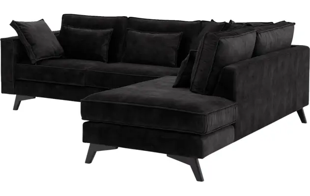 Goossens hoekbank chambre grijs stof - 8235625-goossens-chambre-bank-stof-grijs-04