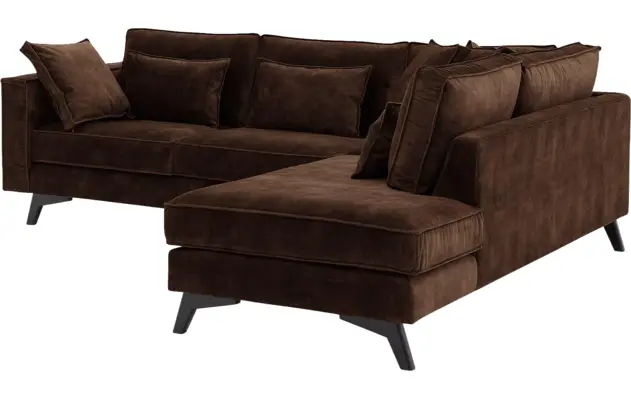 Goossens hoekbank chambre bruin stof - 8235626-goossens-chambre-bank-stof-bruin-04