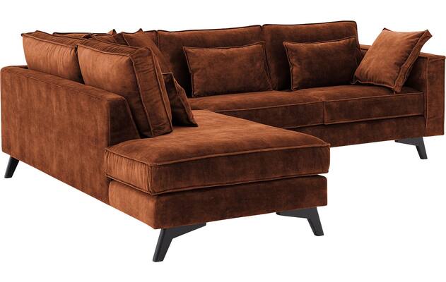 Goossens hoekbank chambre bruin stof - 8235635-goossens-chambre-bank-stof-bruin-04