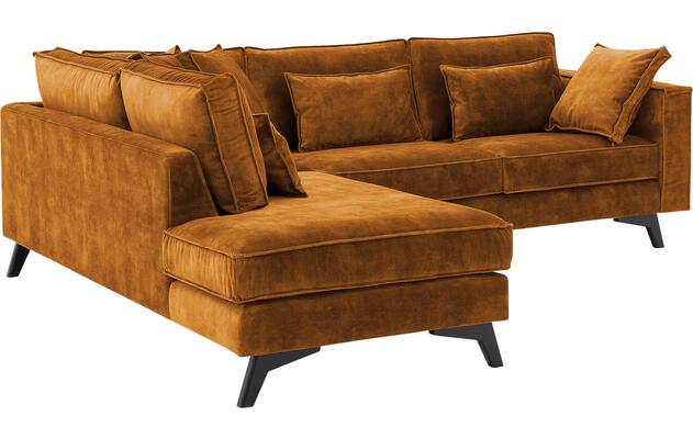 Goossens hoekbank chambre geel stof - 8235636-goossens-chambre-bank-stof-geel-04