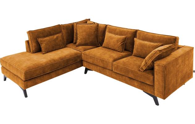 Goossens hoekbank chambre geel stof - 8235636-goossens-chambre-bank-stof-geel-05