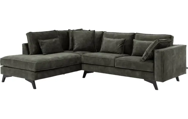 Goossens hoekbank chambre groen stof - 8235638-goossens-chambre-bank-stof-groen-02
