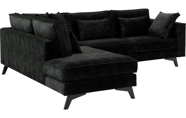 Goossens hoekbank chambre zwart stof - 8235639-goossens-chambre-bank-stof-zwart-04