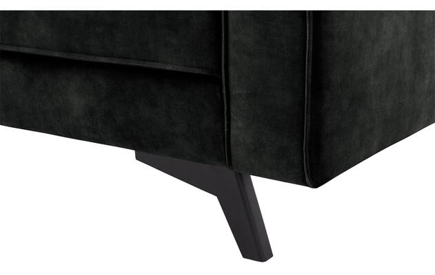 Goossens hoekbank chambre zwart stof - 8235639-goossens-chambre-bank-stof-zwart-08