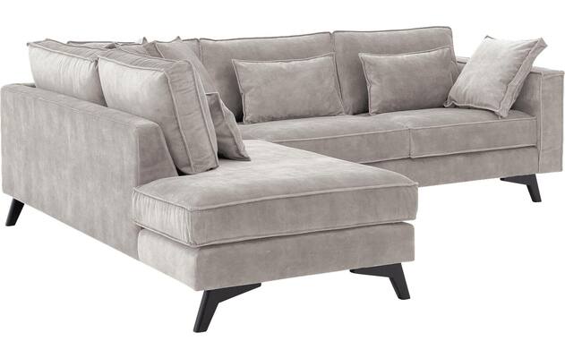 Goossens hoekbank chambre grijs stof - 8235641-goossens-chambre-bank-stof-grijs-04