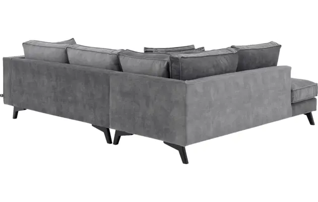 Goossens hoekbank chambre grijs stof - 8235642-goossens-chambre-bank-stof-grijs-03