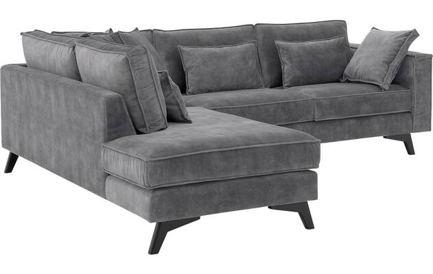 Goossens hoekbank chambre grijs stof - 8235642-goossens-chambre-bank-stof-grijs-04