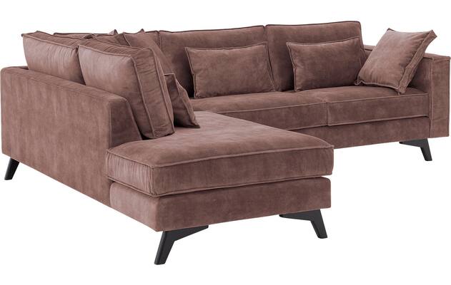 Goossens hoekbank chambre roze stof - 8235643-goossens-chambre-bank-stof-roze-04