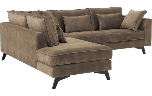 Goossens hoekbank chambre bruin stof - 8235644-goossens-chambre-bank-stof-bruin-04