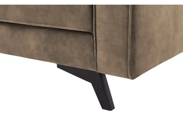 Goossens hoekbank chambre bruin stof - 8235644-goossens-chambre-bank-stof-bruin-08