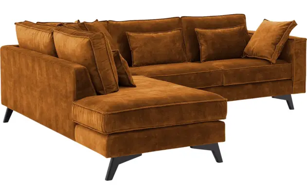 Goossens hoekbank chambre bruin stof - 8235645-goossens-chambre-bank-stof-bruin-04