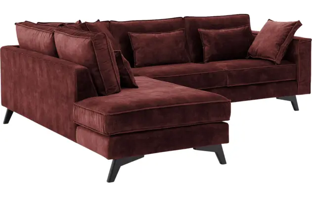 Goossens hoekbank chambre rood stof - 8235647-goossens-chambre-bank-stof-rood-04