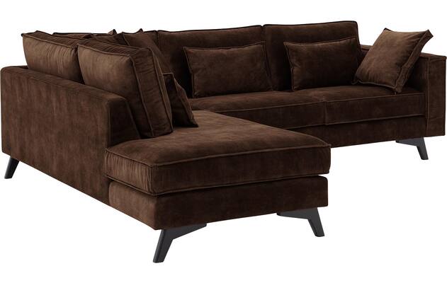 Goossens hoekbank chambre bruin stof - 8235651-goossens-chambre-bank-stof-bruin-04