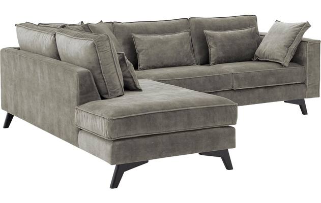 Goossens hoekbank chambre grijs stof - 8235652-goossens-chambre-bank-stof-grijs-04