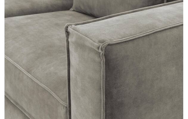 Goossens hoekbank chambre grijs stof - 8235652-goossens-chambre-bank-stof-grijs-07