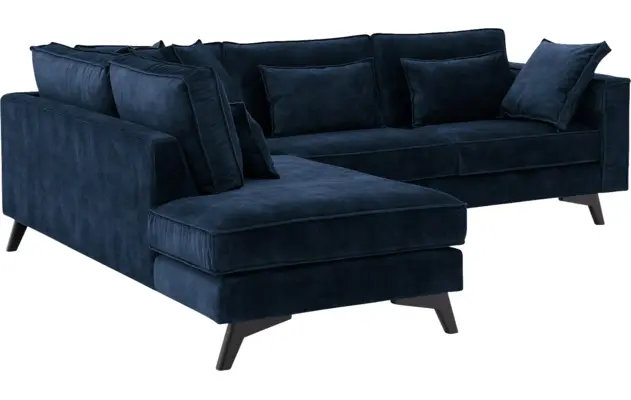 Goossens hoekbank chambre blauw stof - 8235653-goossens-chambre-bank-stof-blauw-04