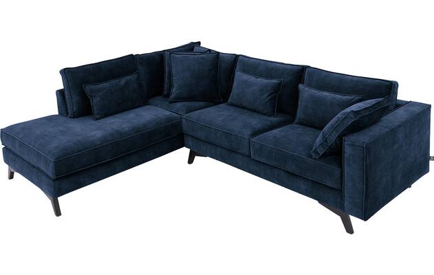 Goossens hoekbank chambre blauw stof - 8235653-goossens-chambre-bank-stof-blauw-05