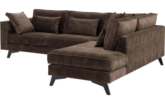 Goossens hoekbank chambre bruin stof - 8235658-goossens-chambre-bank-stof-bruin-04