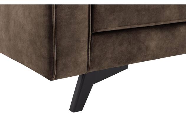 Goossens hoekbank chambre bruin stof - 8235658-goossens-chambre-bank-stof-bruin-08