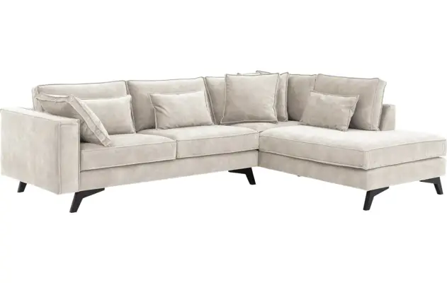 Goossens hoekbank chambre bruin stof - 8235659-goossens-chambre-bank-stof-bruin-02